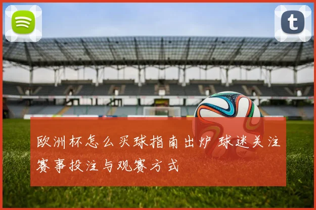 欧洲杯怎么买球指南出炉 球迷关注赛事投注与观赛方式