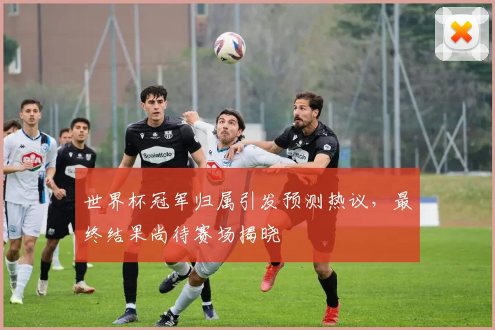 世界杯冠军归属引发预测热议，最终结果尚待赛场揭晓